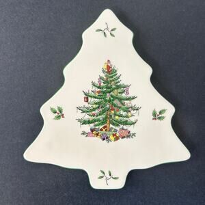 SPODE Trivet 8" NWT Christmas Tree Hot Dish Table